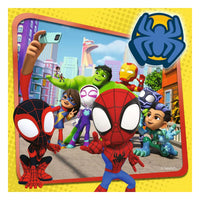 Spidey and His Amazing Friends Children's Jigsaw Puzzle (3 x 49 pieces)