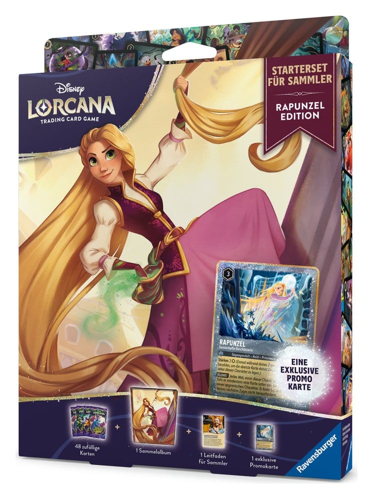 Disney Lorcana TCG Collector's Starter Set Rapunzel Edition *German Version*