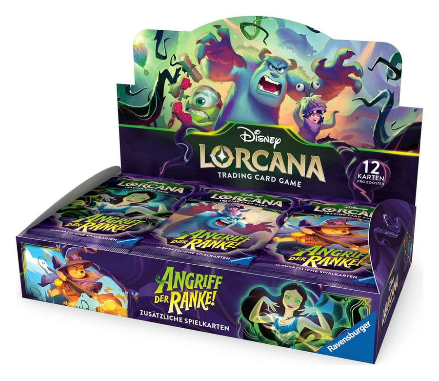 Disney Lorcana TCG Angriff der Ranke Booster Display (24) *German Version*