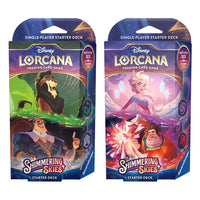 Disney Lorcana TCG Shimmering Skies Starter Decks Display (8) *English Edition*