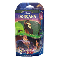 Disney Lorcana TCG Shimmering Skies Starter Decks Display (8) *English Edition*