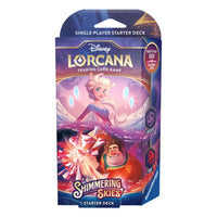 Disney Lorcana TCG Shimmering Skies Starter Decks Display (8) *English Edition*