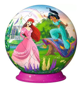 Disney 3D Puzzle Princesses Puzzle Ball (73 Pieces)