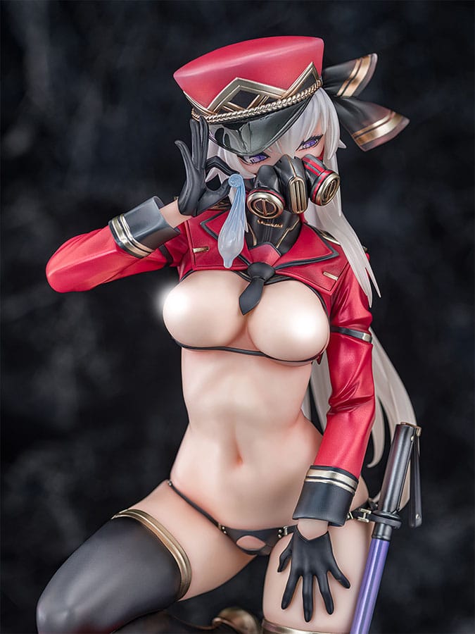 Original Character Statue 1/6 Due Rosso Illustration by Ban! 30 cm