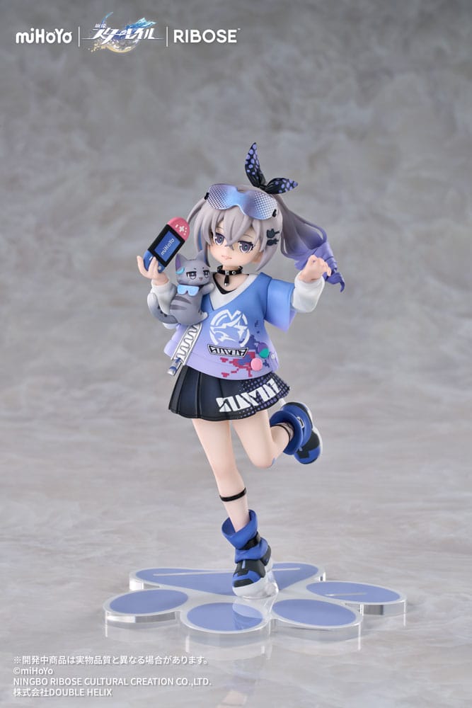 Honkai: Star Rail Rise Up Little Cat Series PVC Statue Silver Wolf Ver. 19 cm