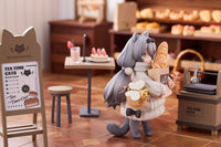 Decorated Life Collection PVC Statue Tea Time Cats - Cat Town Bakery Staff & Customer Set 12 cm