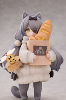 Decorated Life Collection PVC Statue Tea Time Cats - Cat Town Bakery Staff & Customer Set 12 cm