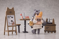 Decorated Life Collection PVC Statue Tea Time Cats - Cat Town Bakery Staff & Customer Set 12 cm