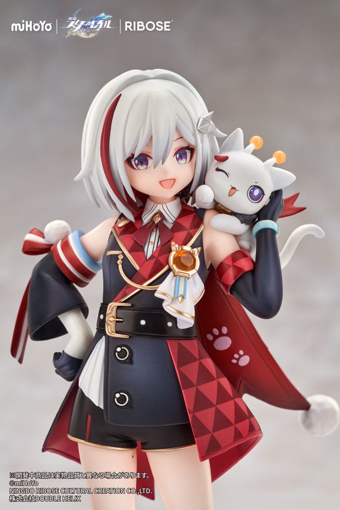 Honkai: Star Rail Rise Up Chibineko Series PVC Statue Topaz & Numby Ver. 18 cm