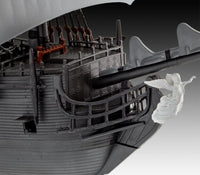 Pirates of the Caribbean Dead Men Tell No Tales Easy-Click Model Kit 1/150 Black Pearl 26 cm