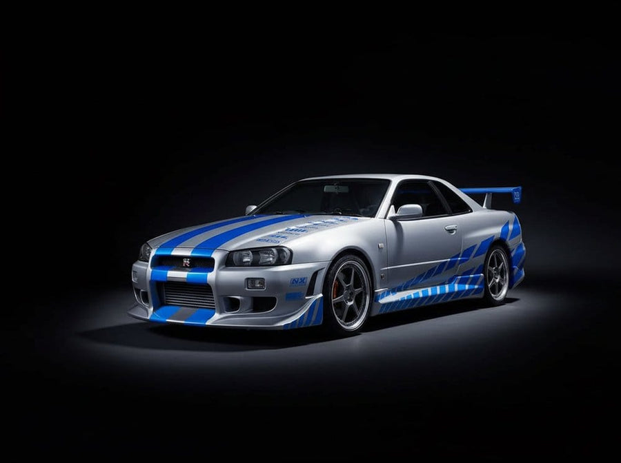 Fast & Furious Model Kit Brian's 1999 Nissan Skyline GT-R