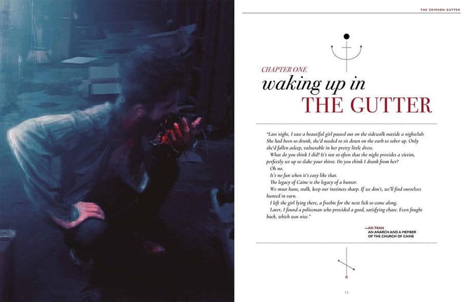 Vampire: The Masquerade 5th Edition RPG book The Crimson Gutter Chronicle Book *Englische Version*