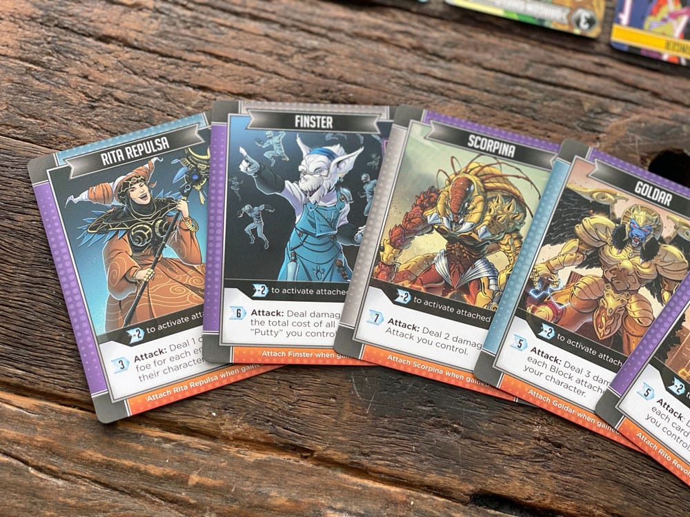 Power Rangers card game Deck-Building *Englische Version*
