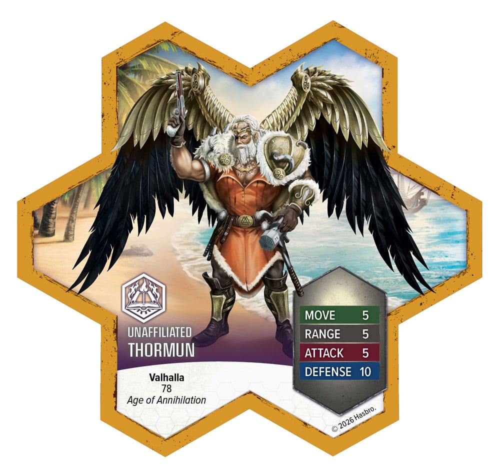 Heroscape Army Expansion Age of Annihilation Thormun & Kraken *English Version*