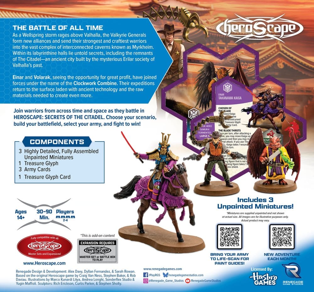 Heroscape Army Expansion Crooked Crew of the Clockwork Combine *English Version*