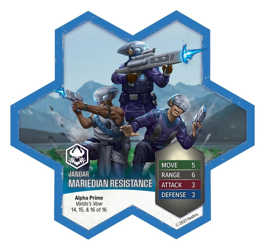 Heroscape Army Expansion Mariedian Resistance Fighters Standard Edition *English Version*