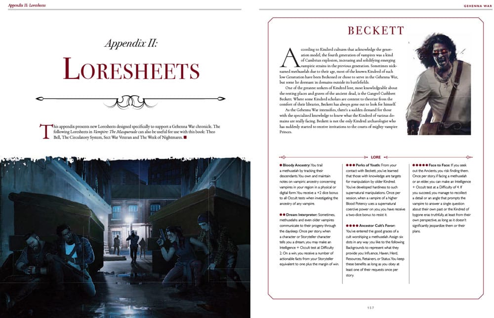 Vampire: The Masquerade 5th Edition RPG book Gehenna War Sourcebook *Englische Version*