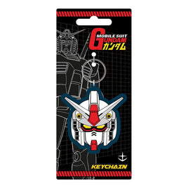 Mobile Suit Gundam Rubber Keychain Model RX 78 2