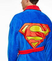 DC Comics Fleece Bathrobe Superman