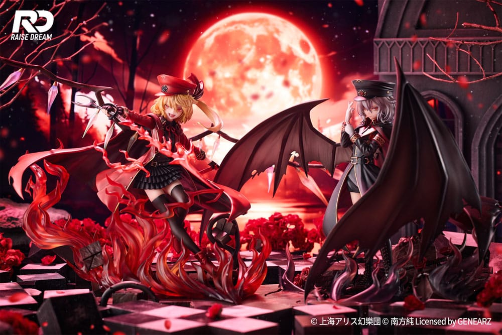 Touhou Project PVC Statue 1/6 Flandre Scarlet Military Uniform Ver. 27 cm