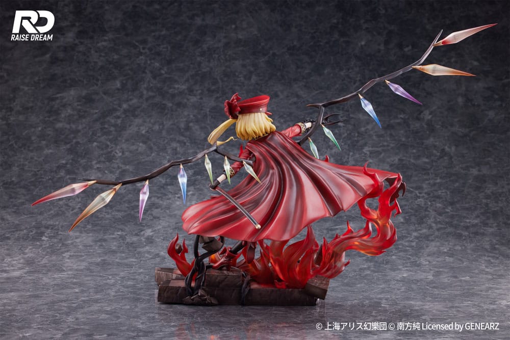 Touhou Project PVC Statue 1/6 Flandre Scarlet Military Uniform Ver. 27 cm