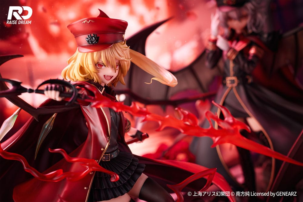 Touhou Project PVC Statue 1/6 Flandre Scarlet Military Uniform Ver. 27 cm