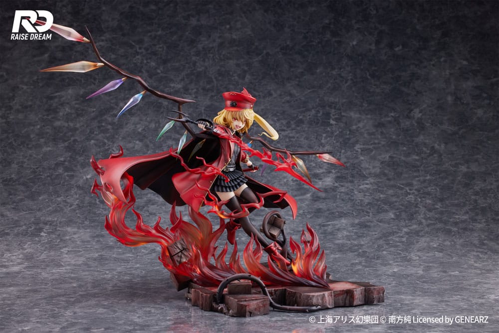 Touhou Project PVC Statue 1/6 Flandre Scarlet Military Uniform Ver. 27 cm