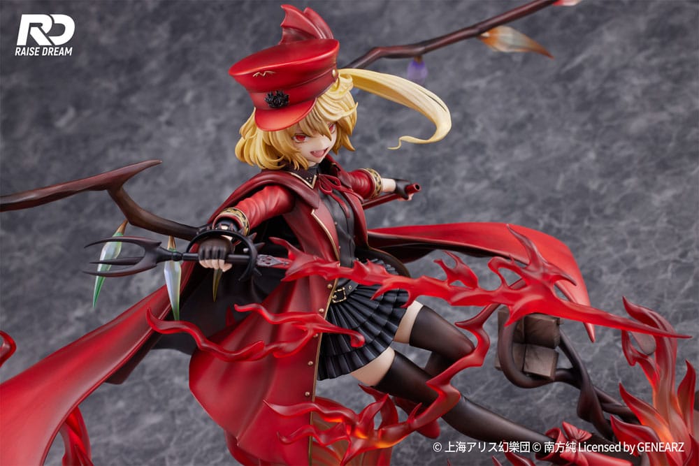 Touhou Project PVC Statue 1/6 Flandre Scarlet Military Uniform Ver. 27 cm
