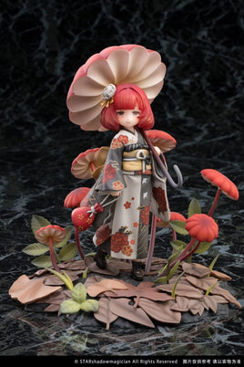 The Mushroom Girls PVC Statue 1/1 No.6 Marasmius Haematocephalus 23 cm