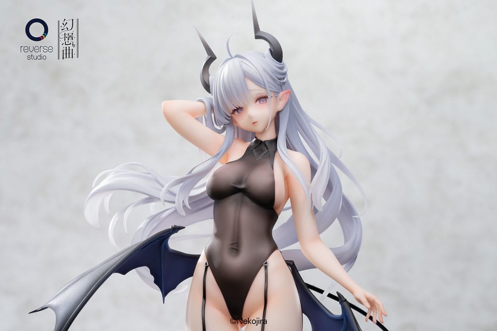 Original Character Fantasias Series Statue 1/6 set of 2 Thea-chan Apprentice Succubus Ver. (Regular Outfit & Underwear Edition) 29 cm