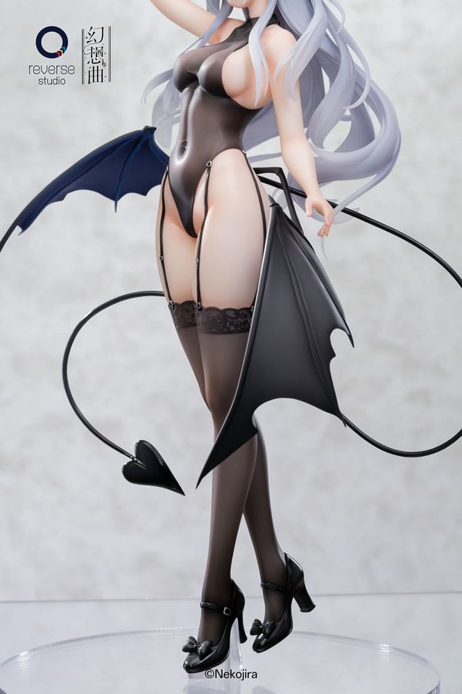 Original Character Fantasias Series Statue 1/6 set of 2 Thea-chan Apprentice Succubus Ver. (Regular Outfit & Underwear Edition) 29 cm
