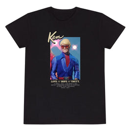 Barbie T-Shirt Ken Love Hope Unity Size M