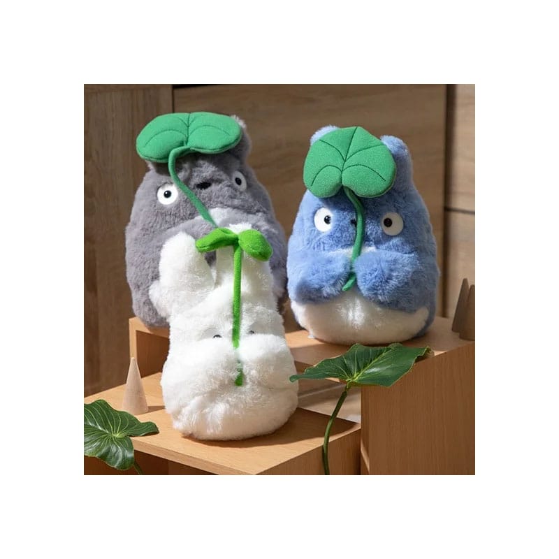 My Neighbor Totoro - Nakayoshi Plush Figure - Big Totoro with leaf