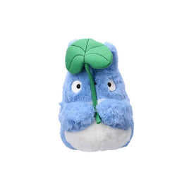 My Neighbor Totoro - Nakayoshi Plush Figure - Medium Totoro with leaf