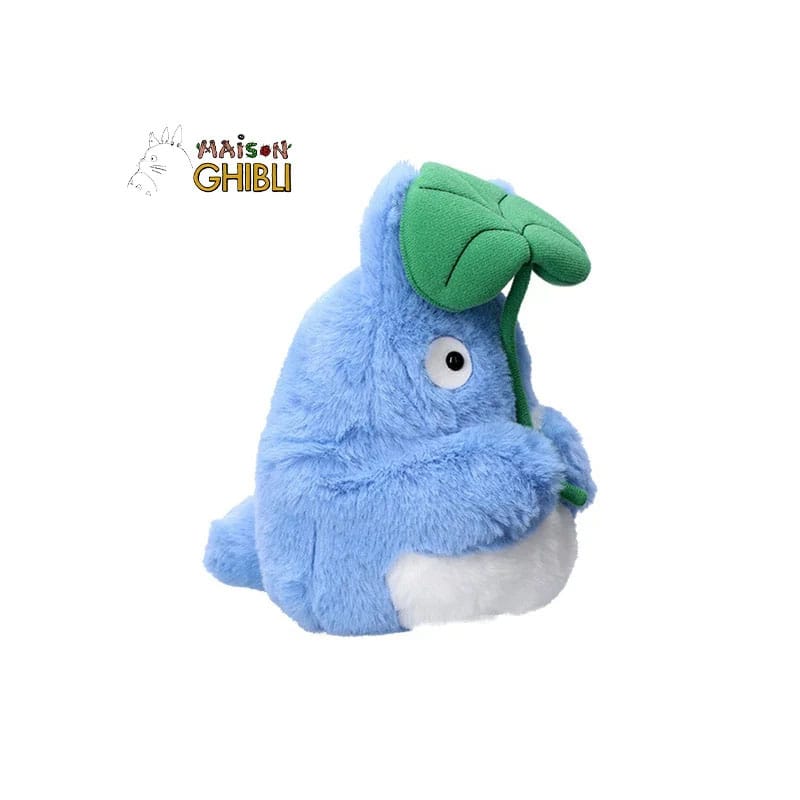 My Neighbor Totoro - Nakayoshi Plush Figure - Medium Totoro with leaf