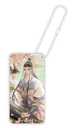 Grandmaster of Demonic Cultivation Spring Season Series Acrylic Domino Keychain Lan Wangji 6 cm