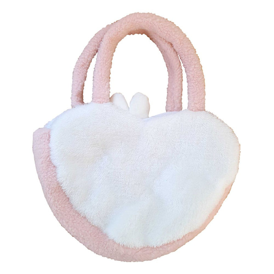 Molang Tote Bag Fluffy Heart