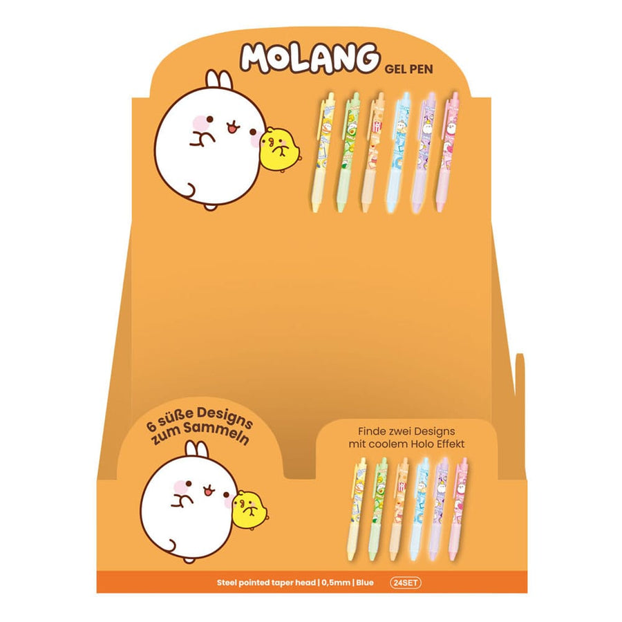 Molang Premium Gel Pens Display (24)