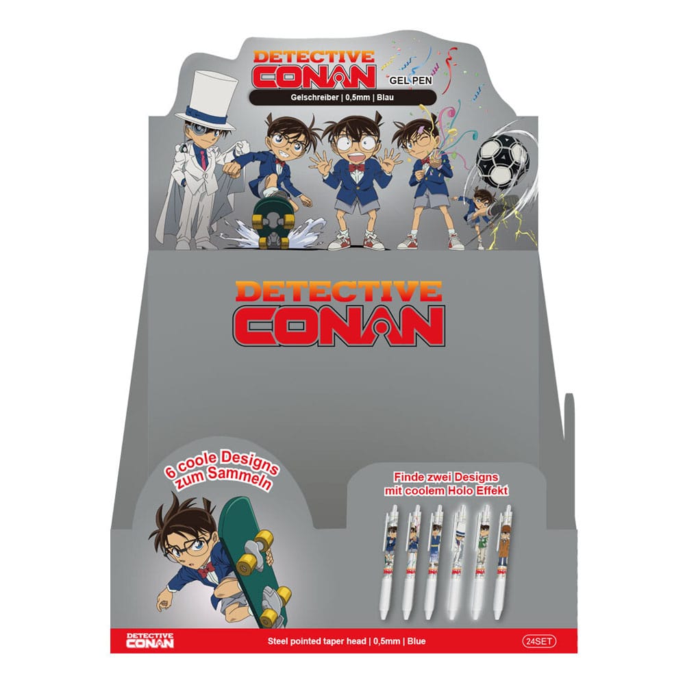 Detective Conan Premium Gel Pens Blind Box Display (24)