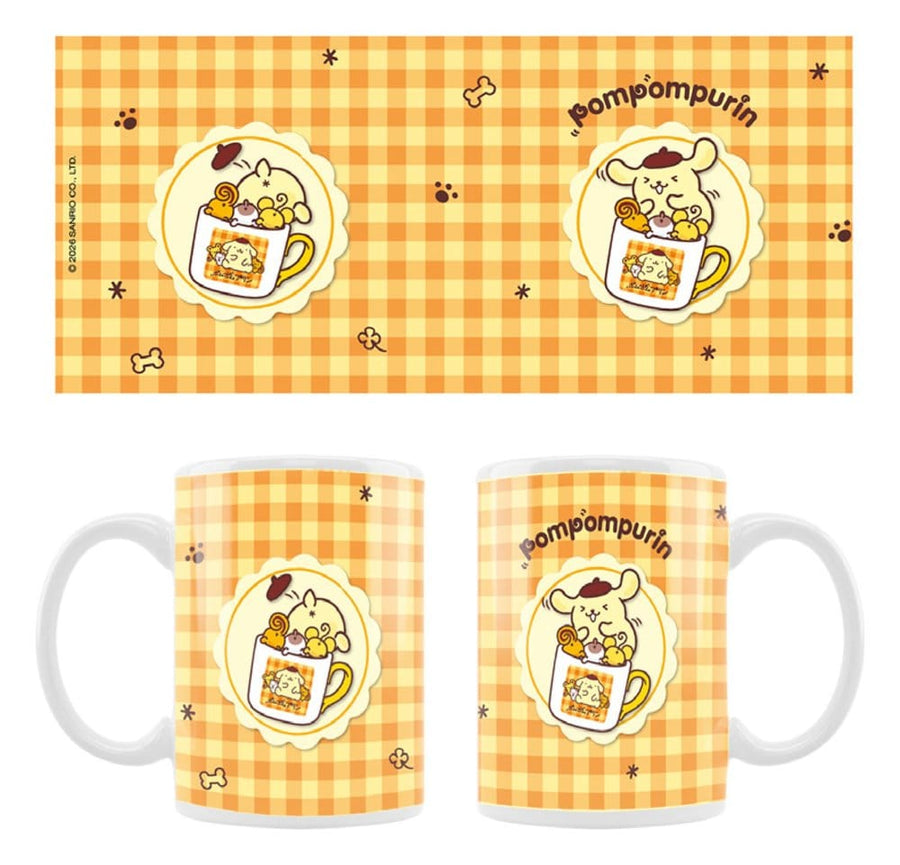 Sanrio Mug Pompompurin Squishy Cute Purin 03