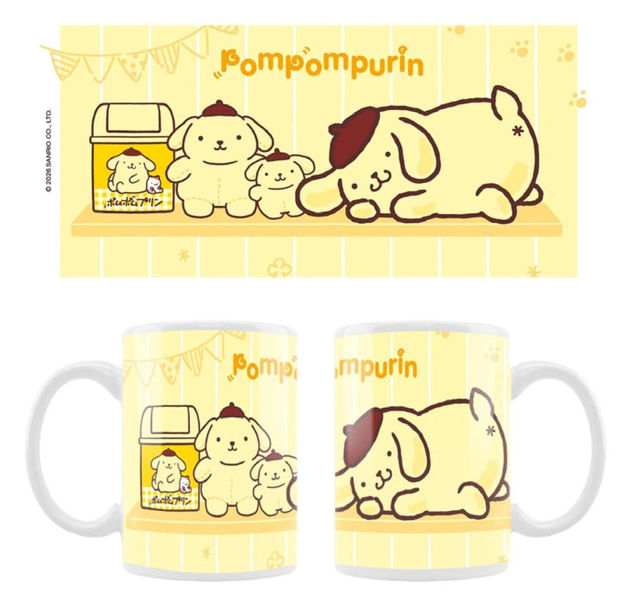 Sanrio Mug Pompompurin Squishy Cute Purin 02