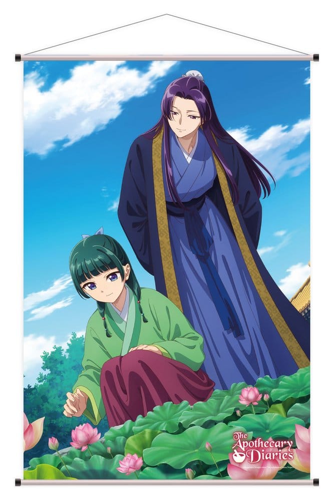 The Apothecary Diaries Wallscroll 08 Maomao & Jinshi 60 x 90 cm