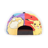 Pokemon Snapback Cap Multi Pop Art