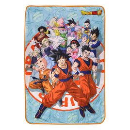 Dragon Ball Super Fleece Blanket Universe Survival Iconic Characters 100 x 150 cm