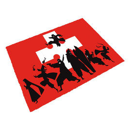 Fire Force Doormat Logo Red 40 x 60 cm