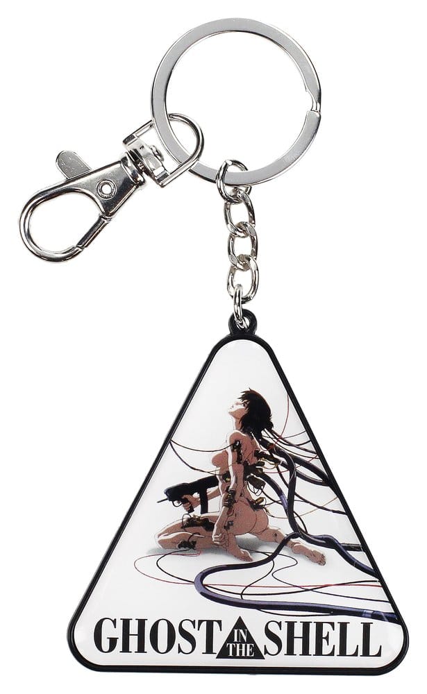 Ghost in the Shell Metal Keychain Resting Motoko 14 cm