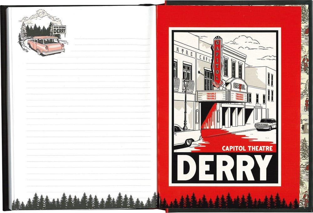 It: Welcome to Derry Light Up Notebook & Metal Keychain Gift Set 21 cm