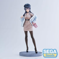 Rascal Does Not Dream of a Bunny Girl Senpai Luminasta PVC Statue Mai Sakurajima Casual Clothes Ver. 21 cm