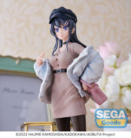 Rascal Does Not Dream of a Bunny Girl Senpai Luminasta PVC Statue Mai Sakurajima Casual Clothes Ver. 21 cm