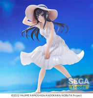 Rascal Does Not Dream of a Bunny Girl Senpai Luminasta PVC Statue Mai Sakurajima Summer Dress 17 cm